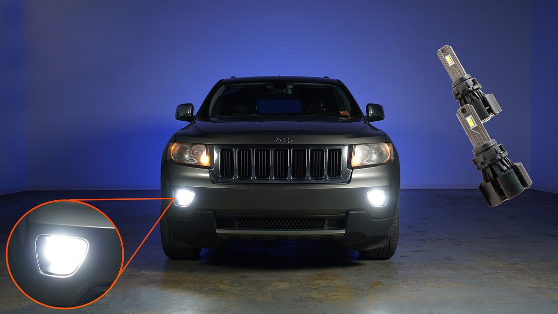 Jeep Grand Cherokee (11-13) GTR Ultra 2.0 Fog Light Upgrade
